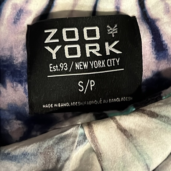 RARE | Button Down Short Sleeve Shirt | Tie Dye | Zoo York - Picture 5 of 7